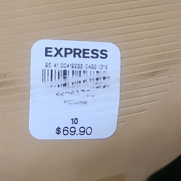 Express Size 10 Heeled Sandals - Picture 4 of 9